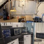 basement kitchen before and after 1 - RPK Construction LLC