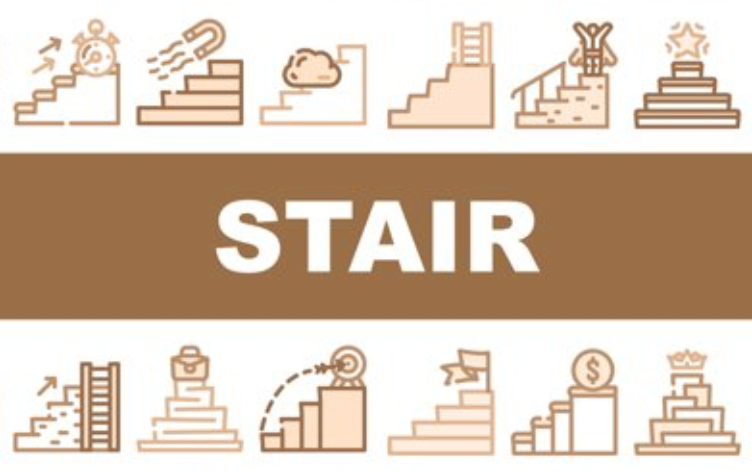 Stair header supports featured image