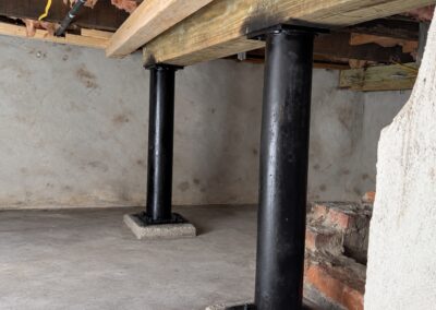 basement steel column replacement - RPK Construction LLC