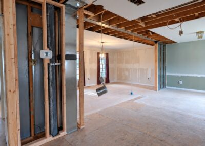 flush beam kitchen opening - RPK Construction LLC